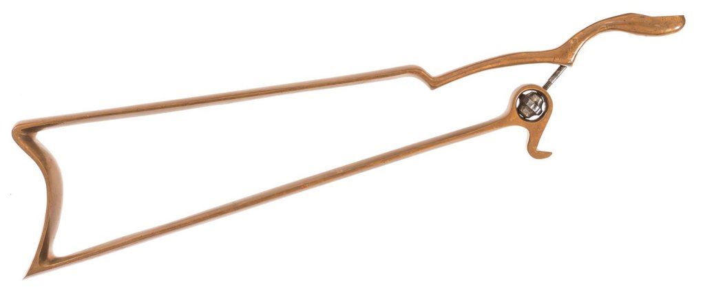 Brass Shoulder Stock for a Colt Revolver