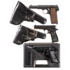 Image 1 : Three Semi-Automatic Pistols -A) Astra Model 600/43 Pistol with Holster