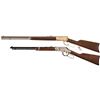 Image 2 : Two Lever Action Rifles with Boxes -A) Puma Model 92 Rifle