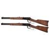 Image 2 : Two Winchester Model 94 Border Patrol Commemorative Lever Action Carbines with Boxes -A) Winchester 