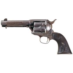 San Francisco Agency Shipped Antique Colt Single Action Army Revolver with Factory Letter