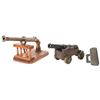 Image 1 : Three Artillery Pieces -A) Small Lantaka Swivel Cannon with Smithsonian Letter and Documents