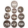 Image 1 : Ten Japanese Tsuba