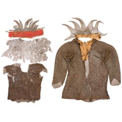 Fine Grouping of Mail Armor, Including a Very Nice Shirt and Armor Set
