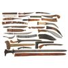 Image 1 : Group of Primarily Asian Style Edges Weapons