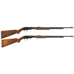 Two Pre-War Winchester Model 61 Slide Action Rifles -A) First Year Production Winchester Model 61 Ri