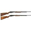 Image 1 : Two Pre-War Winchester Model 61 Slide Action Rifles -A) First Year Production Winchester Model 61 Ri
