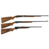 Image 1 : Three Sporting Rifles -A) Remington Model 121 Fieldmaster Slide Action Rifle