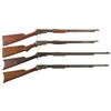 Image 1 : Four Winchester Slide Action Rifles -A) Winchester Model 06 Rifle
