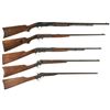 Image 1 : Five Sporting Rifles -A) Remington Model 12 Slide Action Rifle