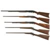 Image 2 : Five Sporting Rifles -A) Remington Model 12 Slide Action Rifle
