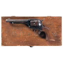 Rinaldo A. Carr Inspected U.S. Artillery Model Colt Single Action Army Revolver with Case