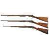 Image 2 : Three Slide Action Rifles -A) Winchester Model 90 Rifle