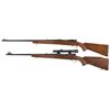 Image 2 : Collector's Lot of Two Winchester Model 70 Bolt Action Rifles in .270 Win. -A) Early Winchester Mode