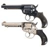 Image 2 : Two Colt Model 1877 Lightning Double Action Revolvers -A) Colt Lightning Revolver