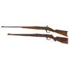 Image 2 : Two Savage Lever Action Rifles -A) Savage Model 1899A Lever Action Rifle with Peep Sight