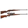 Image 1 : Two Savage Model 99 Lever Action Rifles -A) Savage Model 99 Rifle
