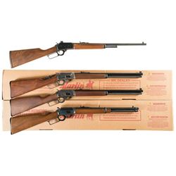 Four Marlin Model 1894 Lever Action Rifles -A) Marlin Model 1894CL Classic Rifle