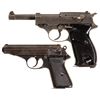 Image 1 : Two Semi-Automatic Pistols -A) Mauser "SVW/45" Code P-38 Pistol