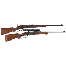 Two Savage Model 99 Lever Action Rifles -A) Savage Model 99 Rifle
