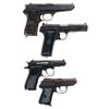 Image 2 : Four Semi-Automatic Pistols -A) CZ Model 52 Pistol with Holster