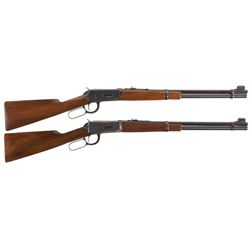 Collector's Lot of Two Pre-64 Winchester Model 94 Lever Action Carbines -A) Winchester Model 94 Carb