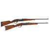 Image 1 : Two Savage Model 99 Lever Action Longarms -A) Savage Model 99-F Lightweight Takedown Rifle