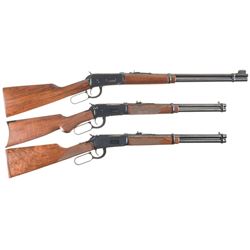 Three Winchester Lever Action Carbines -A) Pre-64 Winchester Model 94 Carbine