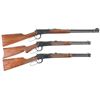 Image 1 : Three Winchester Lever Action Carbines -A) Pre-64 Winchester Model 94 Carbine