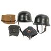 Image 1 : Grouping of Nazi Style Headgear