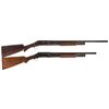 Image 1 : Two Winchester Model 1897 Takedown Slide Action Shotguns -A) Winchester Model 1897 Shotgun with Fact
