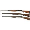 Image 2 : Three Sporting Shotguns -A) Winchester Model 12 Slide Action Shotgun