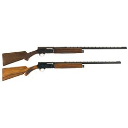 Two Belgian Browning Auto 5 Semi-Automatic Shotguns -A) Browning Auto 5 Sweet Sixteen Shotgun
