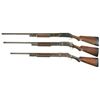 Image 2 : Three Sporting Slide Action Shotguns -A) Winchester Model 97 Takedown Shotgun