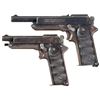 Image 1 : Two Arrizabalaga "Jo. Lo. Ar." One-Handed Semi-Automatic Pistols -A) Arrizabalaga "Jo. Lo. Ar." Pist