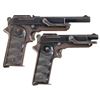 Image 2 : Two Arrizabalaga "Jo. Lo. Ar." One-Handed Semi-Automatic Pistols -A) Arrizabalaga "Jo. Lo. Ar." Pist