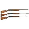 Image 1 : Three Semi-Automatic Shotguns -A) Remington Model 11 Shotgun