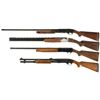 Image 2 : Four Shotguns -A) Remington Model 870 Wingmaster Slide Action Shotgun with Box