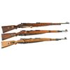 Image 1 : Three Bolt Action Rifles -A) Pre-War Mauser Deutsches Sport Model Single Shot Rifle