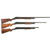 Image 1 : Three Winchester Slide Action Shotguns -A) Winchester Model 97 Shotgun