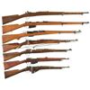 Image 1 : Seven Bolt Action Military Longarms -A) Spanish Model 1893 Mauser Rifle