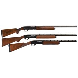 Three Remington Semi-Automatic Shotguns -A) Remington Model 48SC Sportsman Shotgun