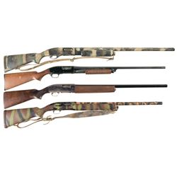 Four Shotguns -A) Remington Model 870 Wingmaster Slide Action Shotgun