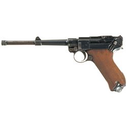 Erfurt "1917" Dated Semi-Automatic Luger Pistol with .22 LR Conversion Unit