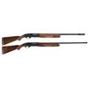 Image 1 : Two Remington Semi-Automatic Shotguns -A) Engraved Remington Model 58 Sportsman Shotgun