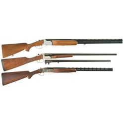Three Sporting Shotguns -A) Huglu Over/Under 16 Gauge Shotgun