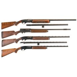 Four Remington Semi-Automatic Shotguns -A) Remington Model 1100 Shotgun