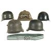 Image 1 : World War II Era Style Headgear and a Nazi Belt