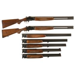 Two CZ Brno Over/Under Shotgun -A) CZ Brno Model ZH202 Shotgun