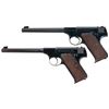 Image 1 : Collector's Lot of Two Colt Semi-Automatic Sporting Pistols -A) Colt Pre-War First Series Woodsman P